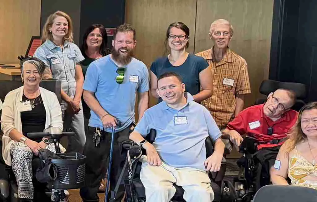Participants at the Community Forum on Sept. 10, engaging in discussions to shape the future of Access Press.